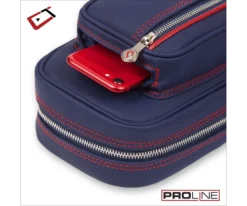 Cuetec 4x8 Navy Pro Line Pool Cue Case -Billiards Shop 23 ct pro line 4x8 navy 95 755 mobile pocket