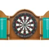 Oak Arched Dart Board 1 Oak Arched Dart Board -Billiards Shop 40 0255 01