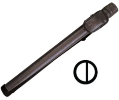 Action 1 Butt 2 Shaft Hard Case -Billiards Shop acrnd brown