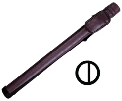 Action 1 Butt 2 Shaft Hard Case -Billiards Shop acrnd burgundy