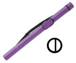Action 1 Butt 2 Shaft Hard Case -Billiards Shop acrnd purple