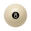 Reversed White 8 Ball -Billiards Shop bb8bw 01