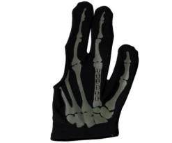 Voodoo Skeleton Pool And Billiard Gloves -Billiards Shop bglvod grey 01