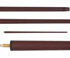 Wooden 2 Piece Bridge Stick -Billiards Shop bhbs2p1 wine 02