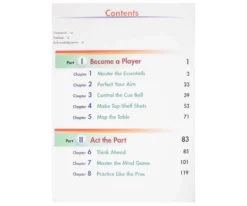 Pool Players Edge 2nd Edition 7 Pool Players Edge 2nd Edition -Billiards Shop bkedge toc 01