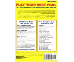 Play Your Best Pool -Billiards Shop bkpybp backcover