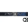 Eight Ball Mafia EBMC22J Blue Octopus 2 Butt 2 Shaft Hard Case -Billiards Shop ebmc22j sm