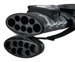 Eight Ball Mafia 3 Butt 5 Shaft Hard Case 8 Eight Ball Mafia 3 Butt 5 Shaft Hard Case -Billiards Shop ebmc35a open