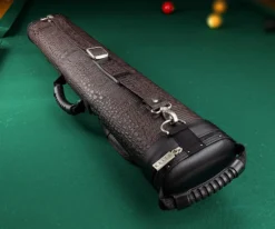 Elite Leatherette 2 Butt 4 Shaft Hard Case -Billiards Shop eccp24 brown 03