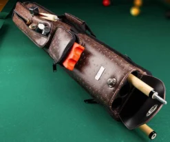 Elite Nexus 3 Butt 5 Shaft Hard Case -Billiards Shop ecn35 brown 01 1