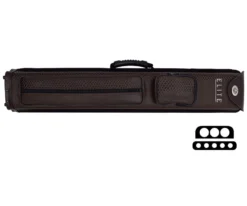 Elite Nexus Reserve 3 Butt 5 Shaft Hard Case -Billiards Shop ecnr35 brown cat 1