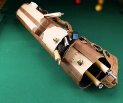 Elite 2x4 Grey Vintage Case -Billiards Shop ecv24 chestnut 01 2