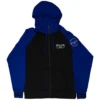 Hustlin USA Blue Zip Up Hoodie -Billiards Shop hush01 01