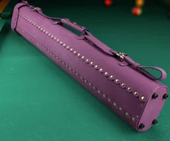 Instroke Suede 3 Butt 5 Shaft Leather Case -Billiards Shop isl35 purple 02