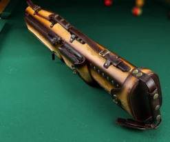Instroke Tooled 3 Butt 5 Shaft Leather Case -Billiards Shop ist35 rust 03