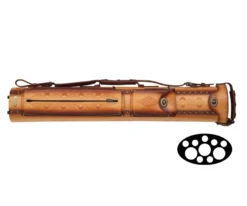 Instroke Tooled 3 Butt 7 Shaft Leather Case