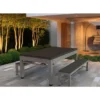 Lexington 3-in-1 Outdoor Pool/Dining/Ping Pong Table From Spencer Marston - FREE Installation -Billiards Shop lexington outdoor table outdoor render