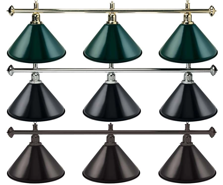Economy 3-Shade Pool Table Light 3 Economy 3-Shade Pool Table Light