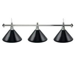 Economy 3-Shade Pool Table Light 8 Economy 3-Shade Pool Table Light -Billiards Shop lpeb3 chrome 01