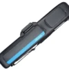 Molinari 3 Butt 6 Shaft Black/Cyan Hybrid Cue Case -Billiards Shop mlch36 black cyan 01