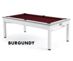 Nantucket 3-in-1 Outdoor Pool/Dining/Ping Pong Table From Spencer Marston - FREE Installation 21 Nantucket 3-in-1 Outdoor Pool/Dining/Ping Pong Table From Spencer Marston - FREE Installation -Billiards Shop nantucket burgundy 1