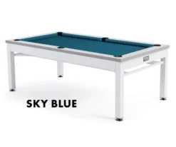 Nantucket 3-in-1 Outdoor Pool/Dining/Ping Pong Table From Spencer Marston - FREE Installation 27 Nantucket 3-in-1 Outdoor Pool/Dining/Ping Pong Table From Spencer Marston - FREE Installation -Billiards Shop nantucket sky blue 1