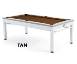 Nantucket 3-in-1 Outdoor Pool/Dining/Ping Pong Table From Spencer Marston - FREE Installation 28 Nantucket 3-in-1 Outdoor Pool/Dining/Ping Pong Table From Spencer Marston - FREE Installation -Billiards Shop nantucket tan 1