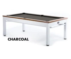 Newport 3-in-1 Outdoor Pool/Dining/Ping Pong Table From Spencer Marston - FREE Installation 24 Newport 3-in-1 Outdoor Pool/Dining/Ping Pong Table From Spencer Marston - FREE Installation -Billiards Shop newport charcoal