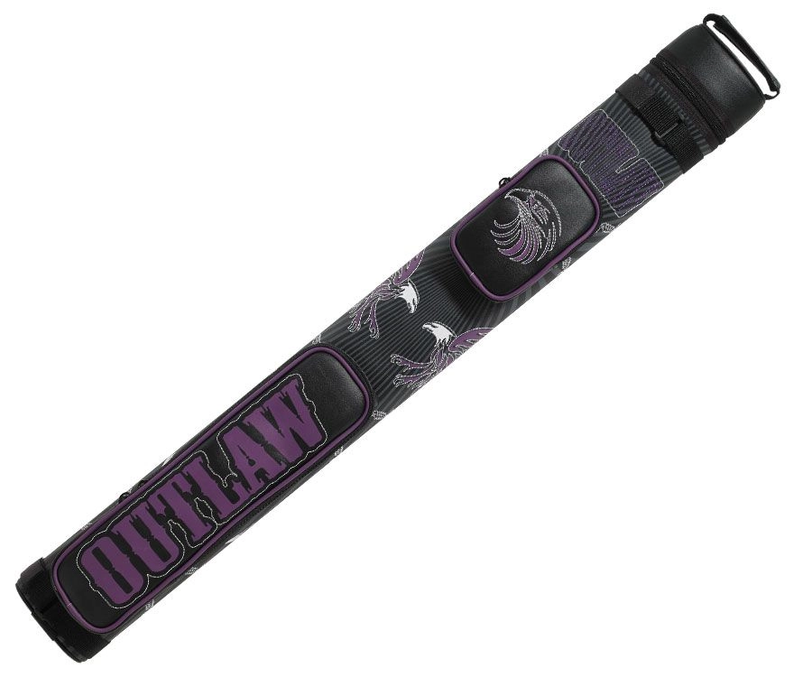 Outlaw OLB22G Purple Bald Eagle 2 Butt 2 Shaft Hard Case 3 Outlaw OLB22G Purple Bald Eagle 2 Butt 2 Shaft Hard Case