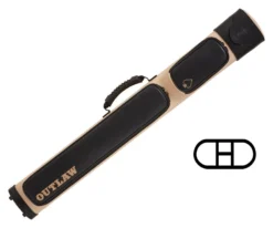 Outlaw OLX22 Black 2 Butt 2 Shaft Hard Case -Billiards Shop olx22 black 01 1