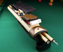 Outlaw OLX22 2 Butts 2 Shafts Hard Case - Brown -Billiards Shop olx22 brown 01 2