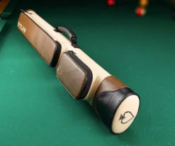 Outlaw OLX22 2 Butts 2 Shafts Hard Case - Brown -Billiards Shop olx22 brown 02