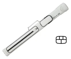 QKS Artillery 2 Butt 3 Shaft Hard Case -Billiards Shop qks04 white 01