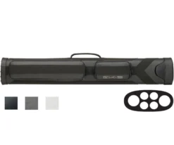 QKS Samurai 2 Butt 4 Shaft Hard Case -Billiards Shop qks05 cat