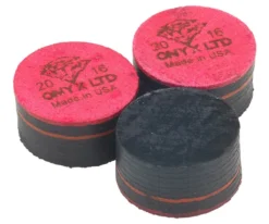 Tiger Onyx Pool Cue Tips (Box Of 12) -Billiards Shop qtton1 01 1