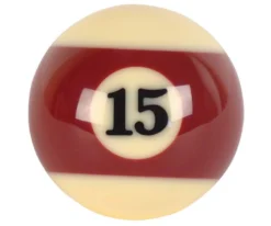 Super Aramith Pro Single Replacement Balls -Billiards Shop rbsap 15ball 01