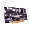 "Phantom Of The Game" Shelf Art With Display - Black And White -Billiards Shop rtnptbw cat