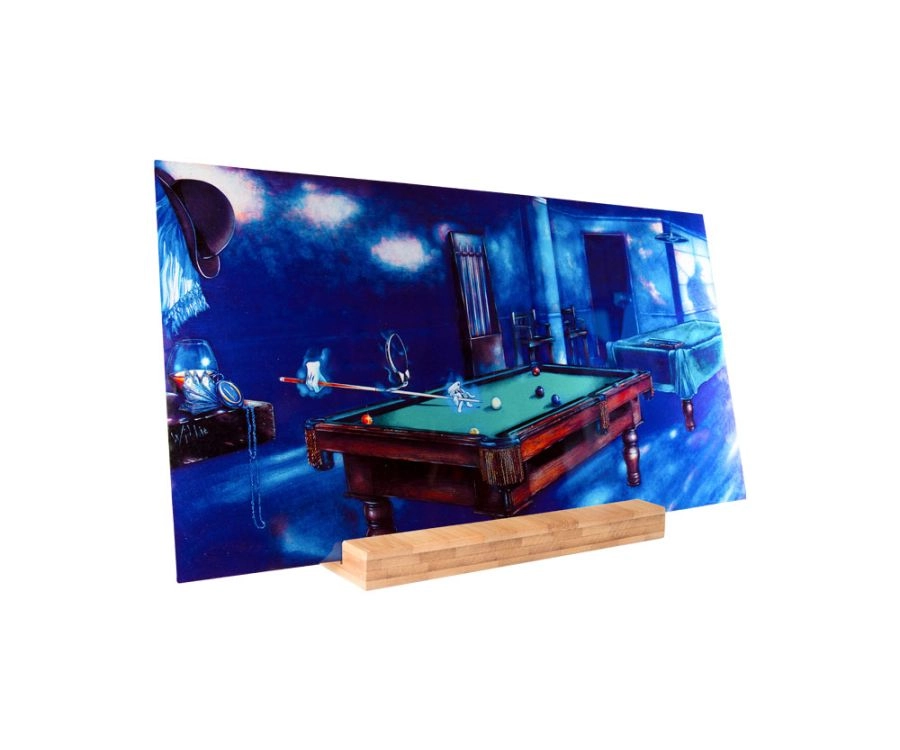 "Phantom Of The Game" Shelf Art With Display - Rich Color 4 "Phantom Of The Game" Shelf Art With Display - Rich Color - Image 2