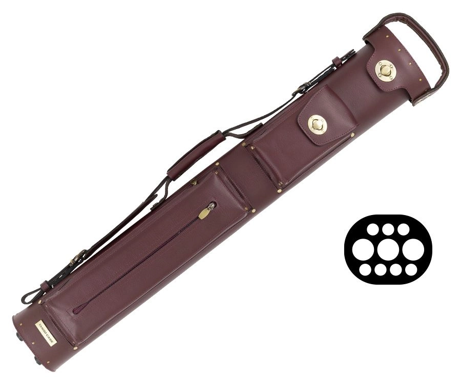 Tango Angus Burgundy 3 Butt 7 Shaft Hard Case 3 Tango Angus Burgundy 3 Butt 7 Shaft Hard Case
