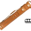 Tango Pampa Tan 3 Butt 5 Shaft Leather Cue Case -Billiards Shop tapm35 tan 01