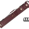 Tango Zorzal Burgundy 3 Butt 5 Shaft Hard Case -Billiards Shop tazm35 burgundy 01