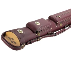 Tango Zorzal Burgundy 3 Butt 6 Shaft Hard Case -Billiards Shop tazm36 burgundy 03