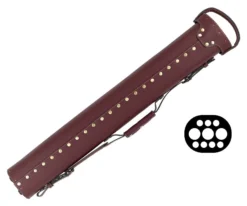 Tango Zorzal Burgundy 3 Butt 7 Shaft Hard Case -Billiards Shop tazm37 burgundy 02