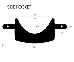 Burgundy Fringe Leather Pocket Set (Set Of 6) -Billiards Shop tppk side dm 01 6