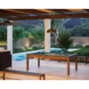 Tucson 3-in-1 Outdoor Pool/Dining/Ping Pong Table From Spencer Marston - FREE Installation -Billiards Shop tucson lifestyle 1