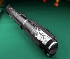 Voodoo VODC22D 2 Butts 2 Shafts Hard Case -Billiards Shop vodc22d 02