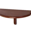 Half Moon Pool Cue Holder Shelf 2 Half Moon Pool Cue Holder Shelf -Billiards Shop wrshh chocolate 01