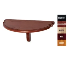 Half Moon Pool Cue Holder Shelf -Billiards Shop wrshh sm 1 1